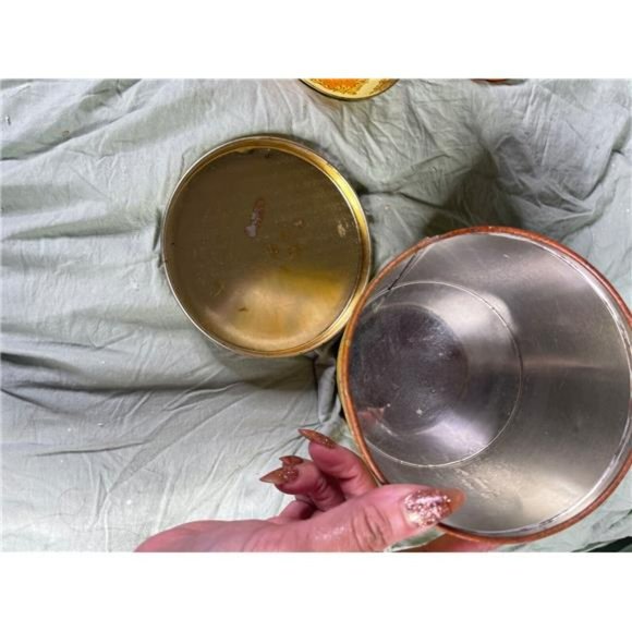 Vintage Coffee & Tea Tins Loscalzo-Michaelson 1970 - Picture 8 of 8